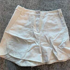 Ralph Lauren White Scalloped Hem Skort